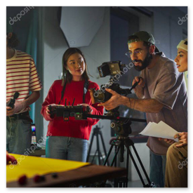 Sessione podcast brandizzata con il team creativo